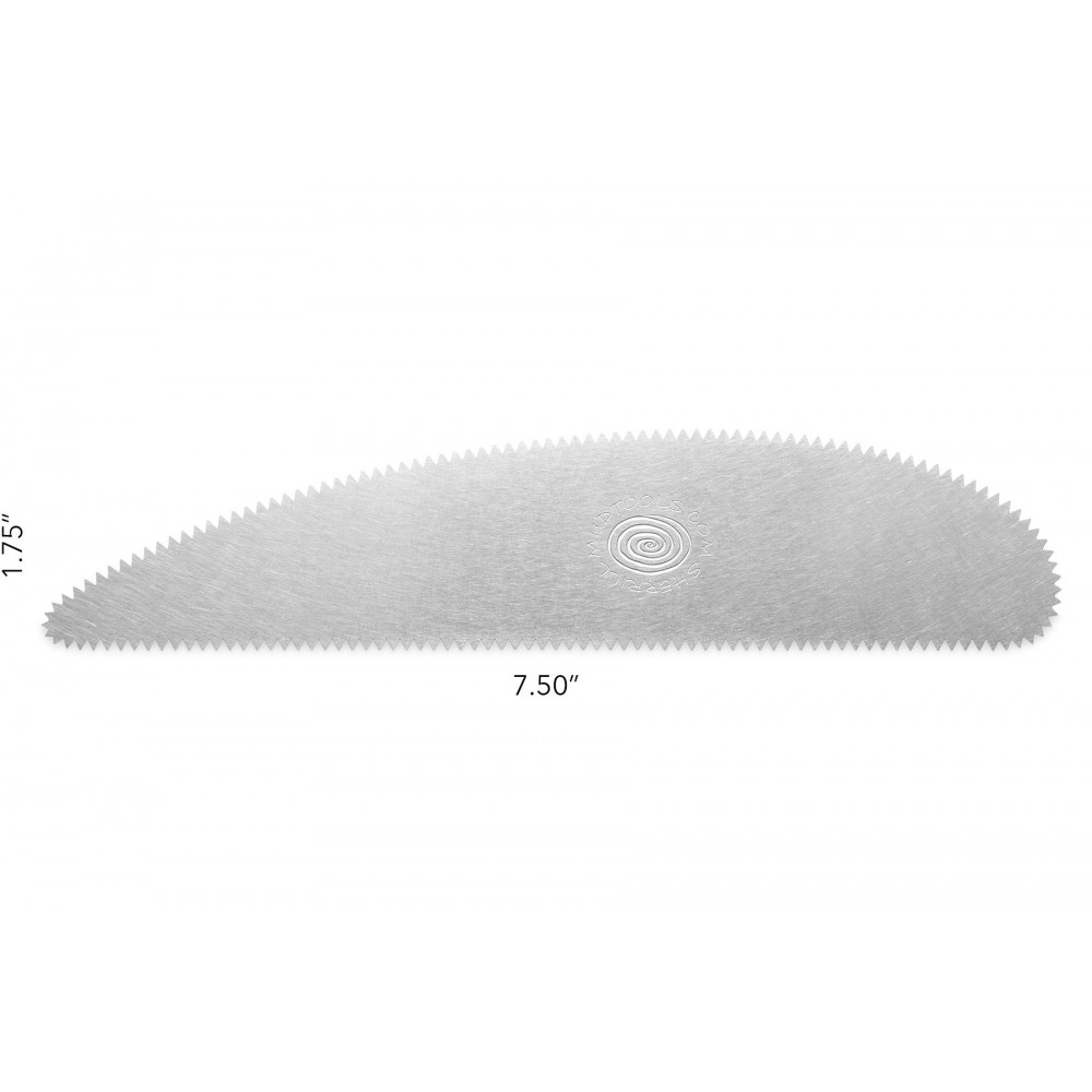 Extra Long Scraper Rib - 10 Teeth